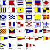 国际信号旗，信号旗，国际通用语信号旗
