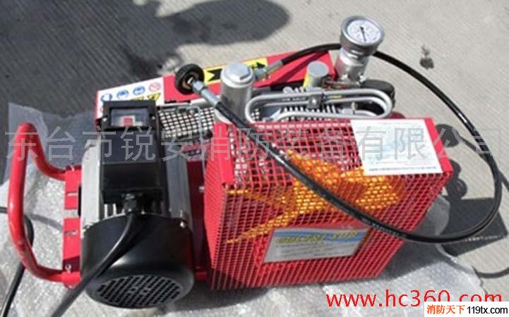 供应MCH6/ET消防呼吸器充气泵/ 空气充气机/三相电机